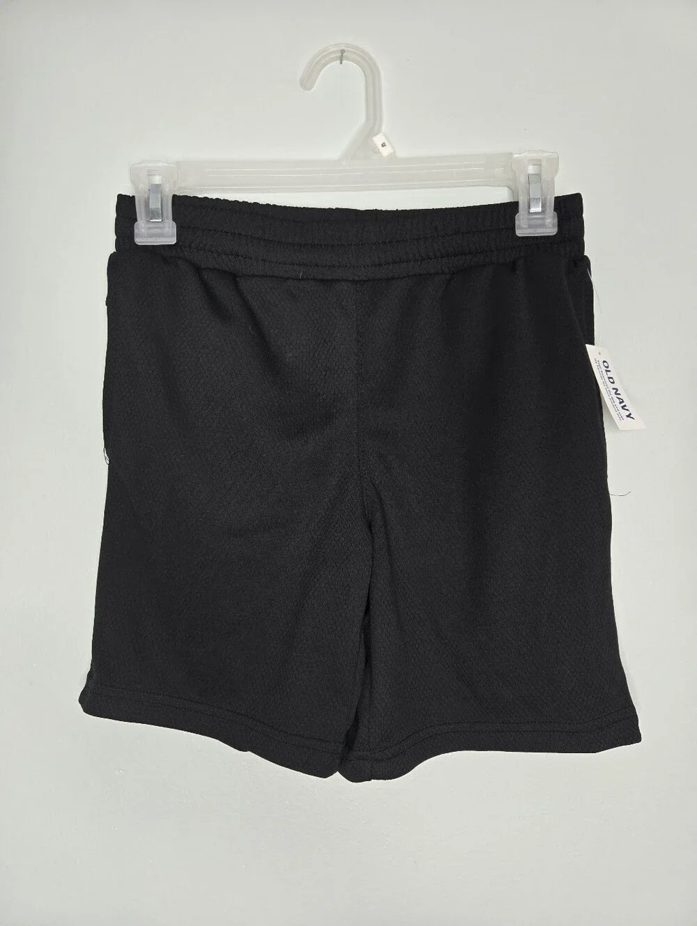 Old Navy Active Black Boys Go Dry Shorts L NWT